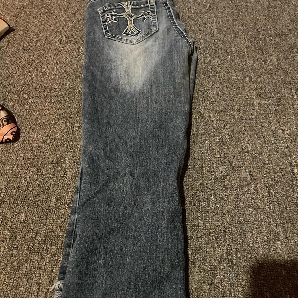 Red Camel Blue Boot Cut Jeans